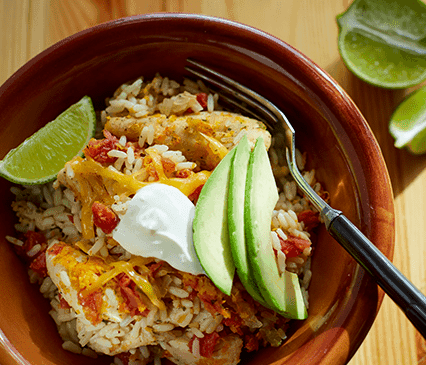 Arroz Con Pollo Bake