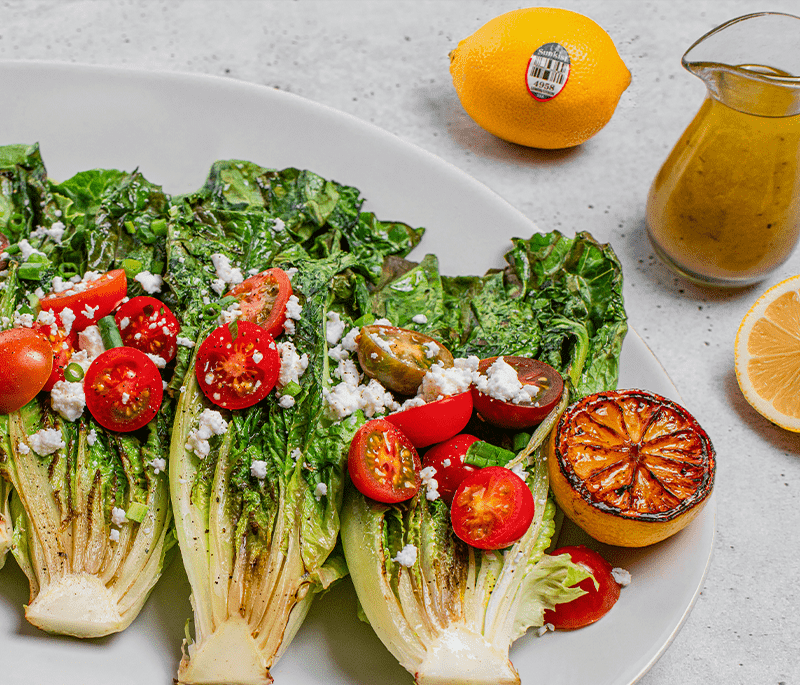 Charred Romaine Salad