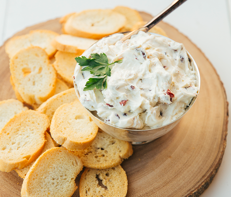 Cranberry, Orange, Walnut &amp; Goat Cheese Dip