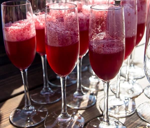 Blood Orange Bellini