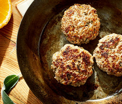 Citrus Herb Sausage Patties
