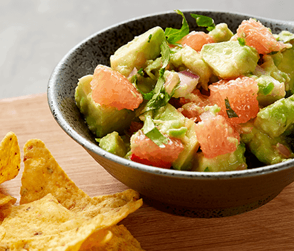 Spicy Grapefruit Guacamole