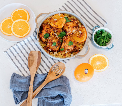 Harissa Sunkist® Navel Orange Chicken | Sunkist Growers