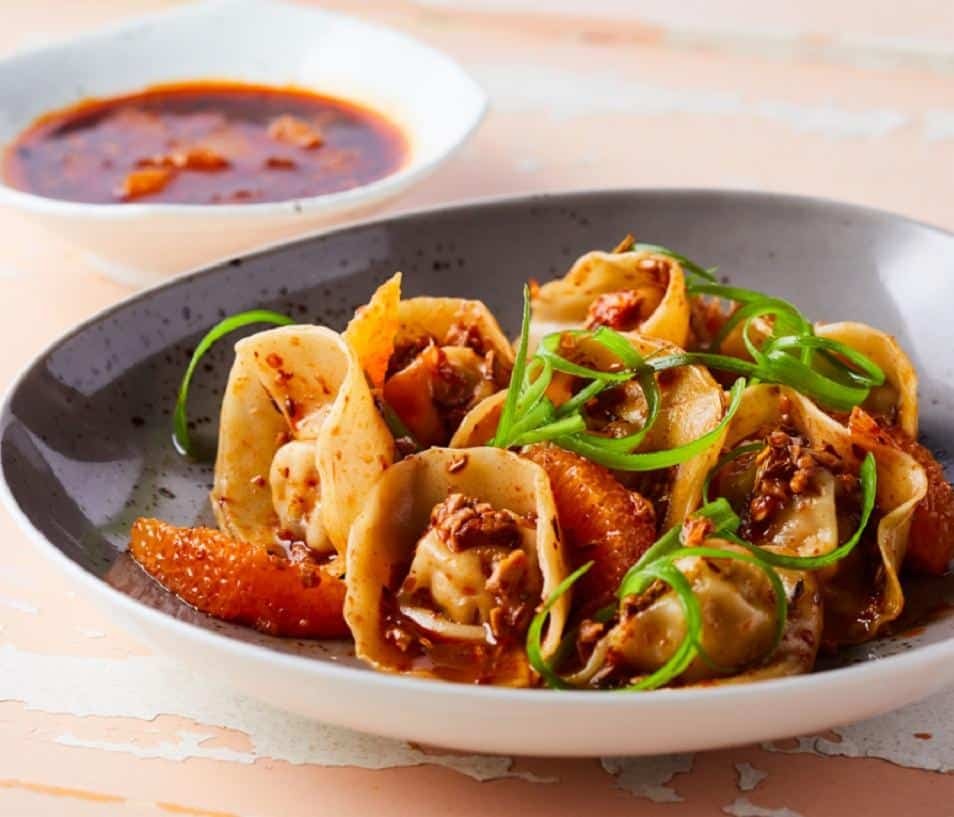 HOÀNH THÁNH THỊT HEO SỐT CAM SUNKIST® PHONG CÁCH TỨ XUYÊN