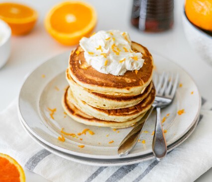 Orange-Cream Pancakes | Sunkist Growers