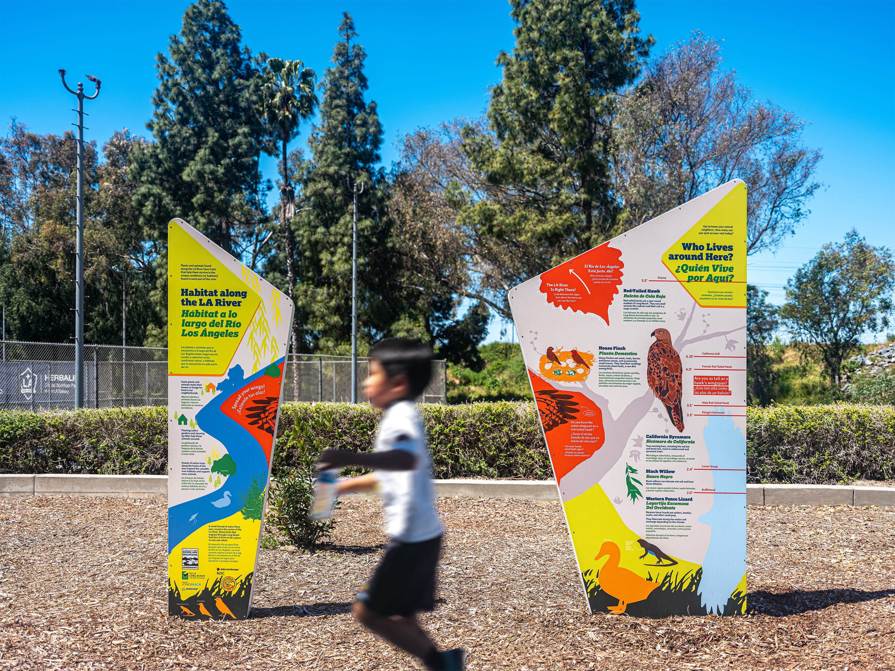 DeForest Park Educational Signage