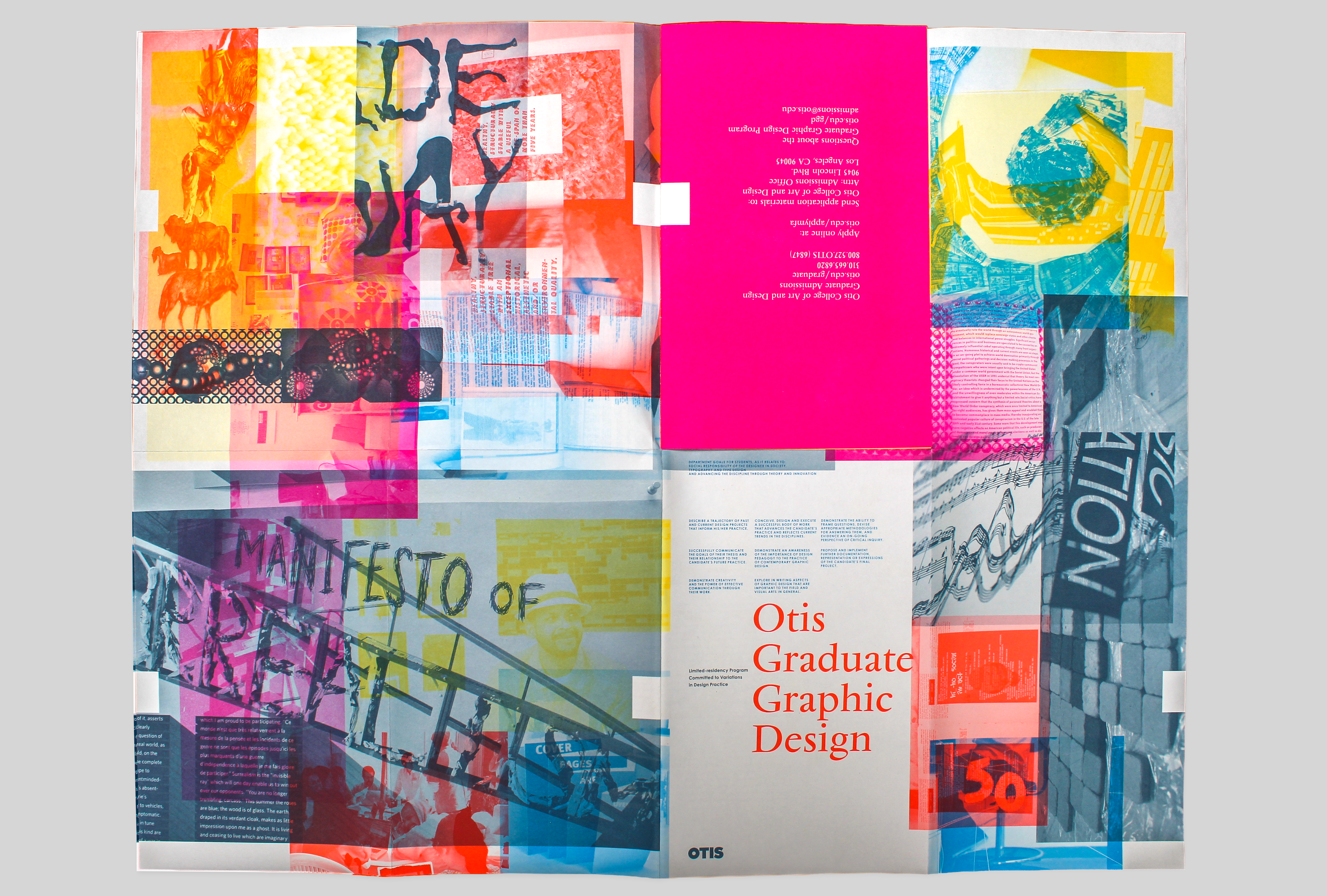 Otis College’s MFA Graphic Design Viewbook