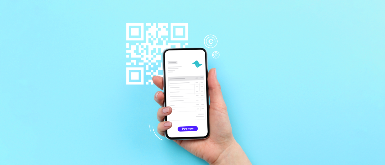 Paid faster with QR codes on invoices | Teamleader