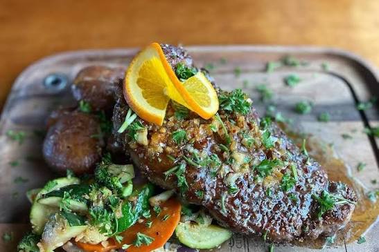 Steak whidbey