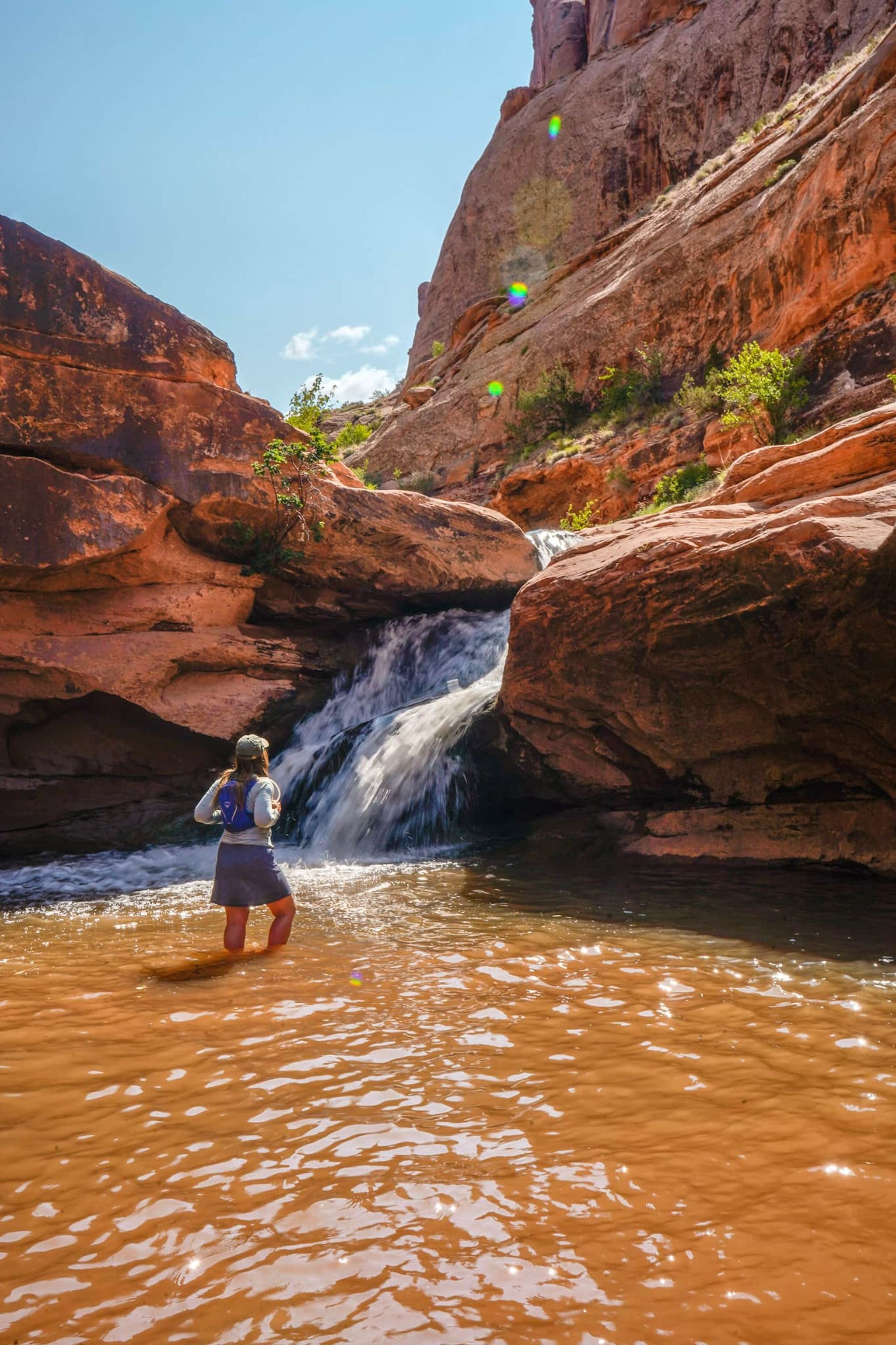 Waterfall moab
