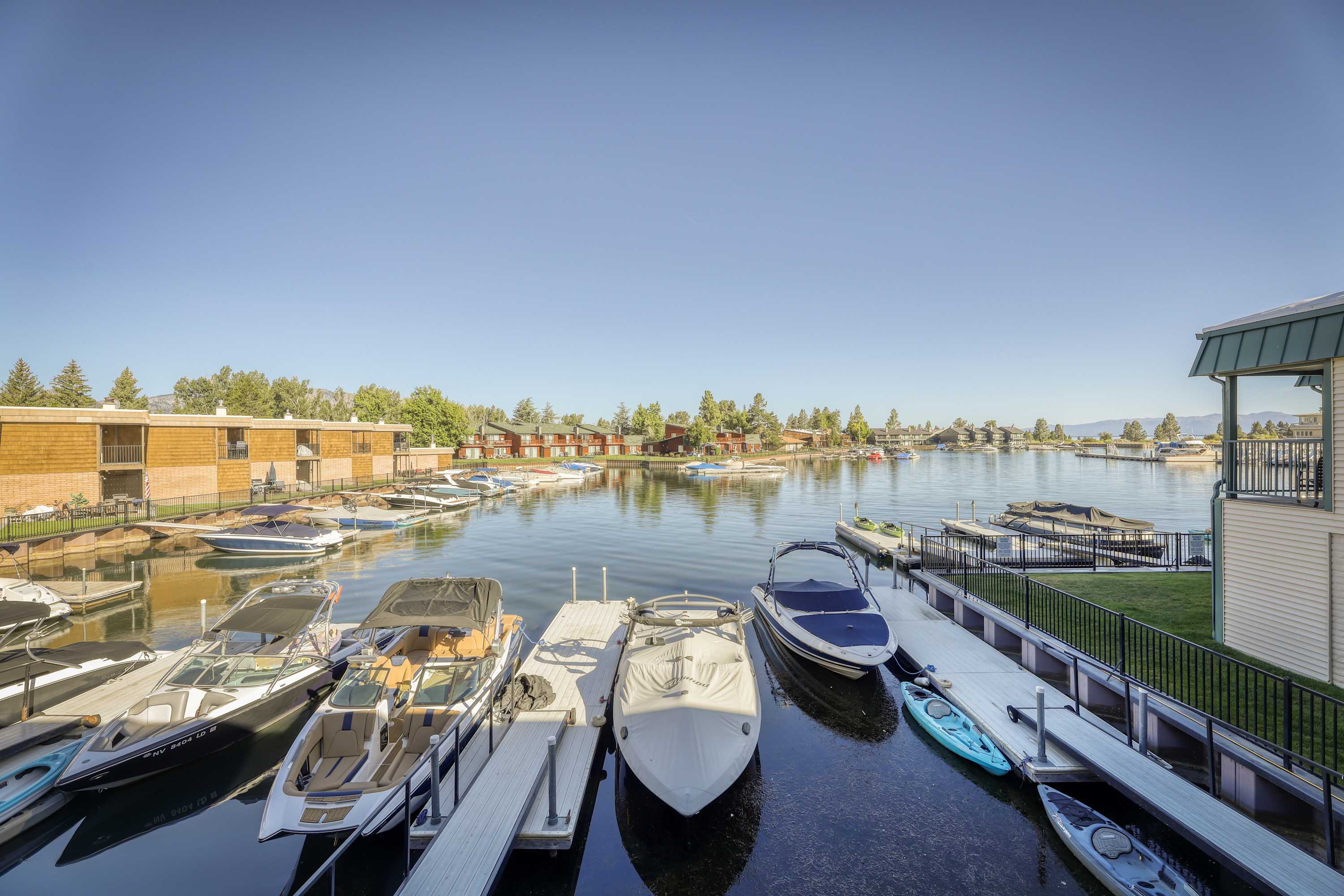 View from Patio (dock use unavailable)
