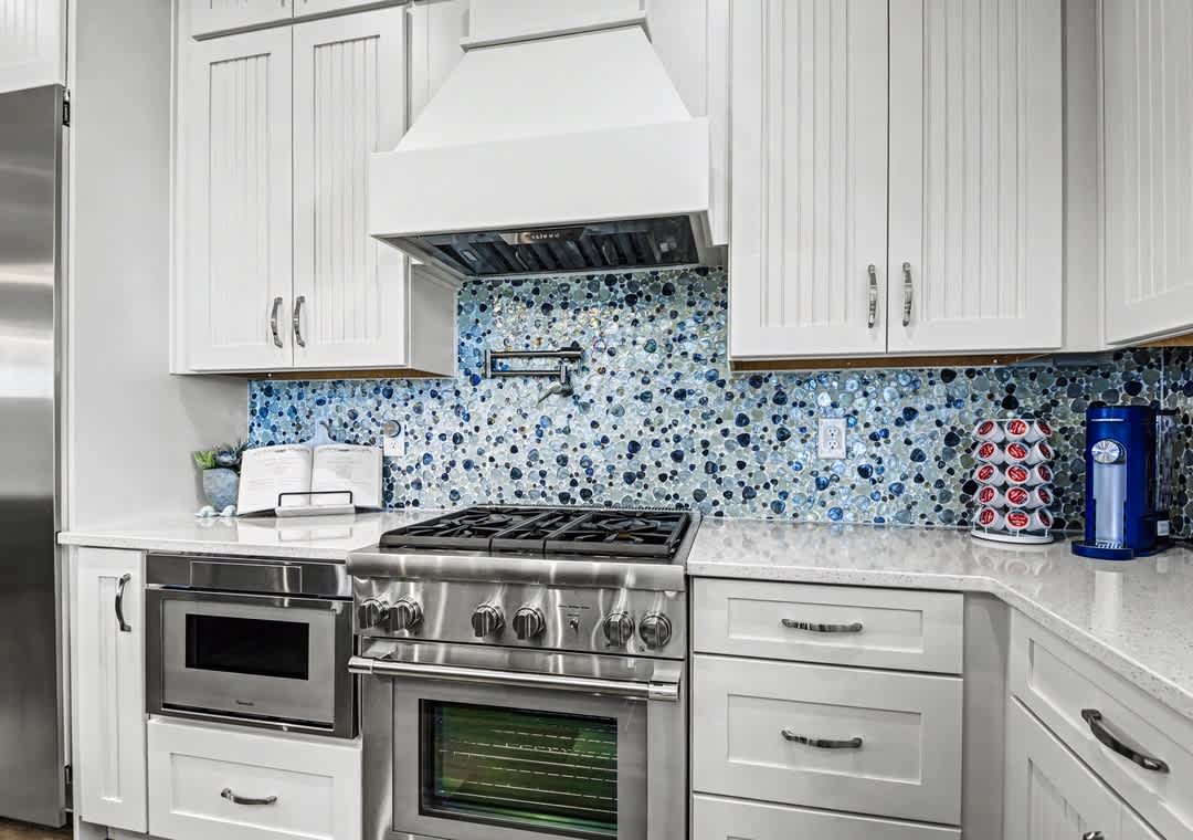 Beautiful kitchen with high end appliances