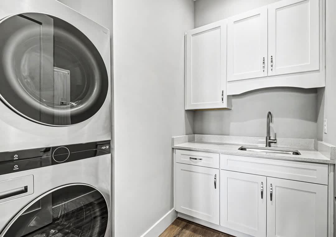 First floor laundry