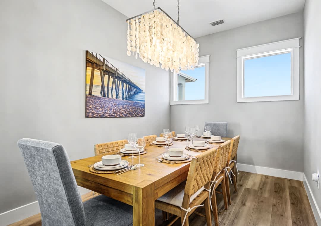 Large dining area