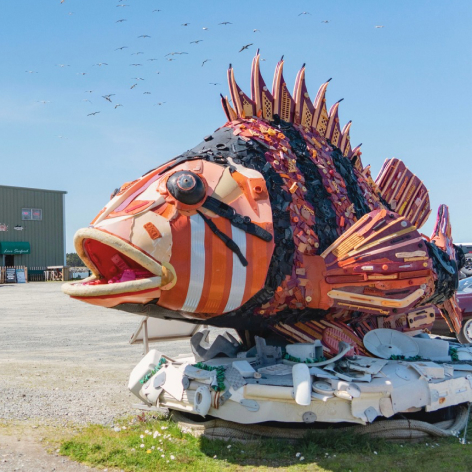 Bandon Washed Ashore Sculptures