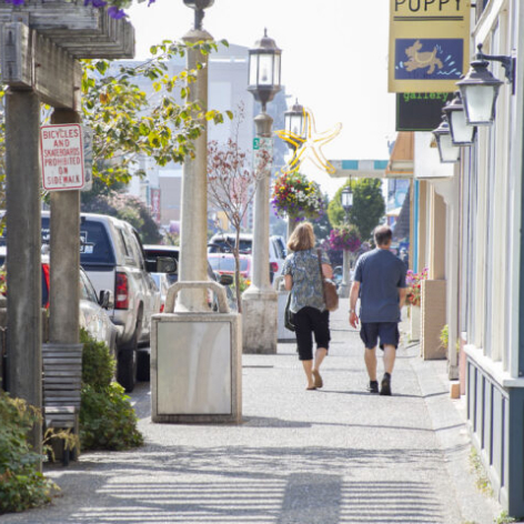 Seaside Broadway Street Shopping