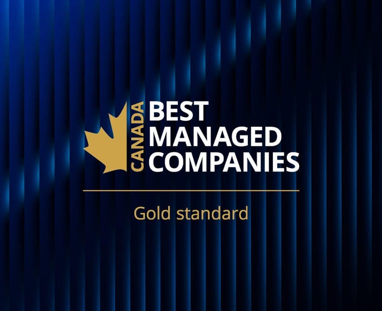 Logo of Canada Best Managed Company - Gold Standard
