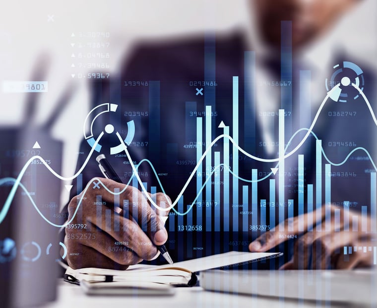 COFOMO - Firme spécialisée en transformation numérique et intelligence artificielle pour l'industrie de la finance et des assurances - Expert calculant le retour sur investissement d'une solution technologique.