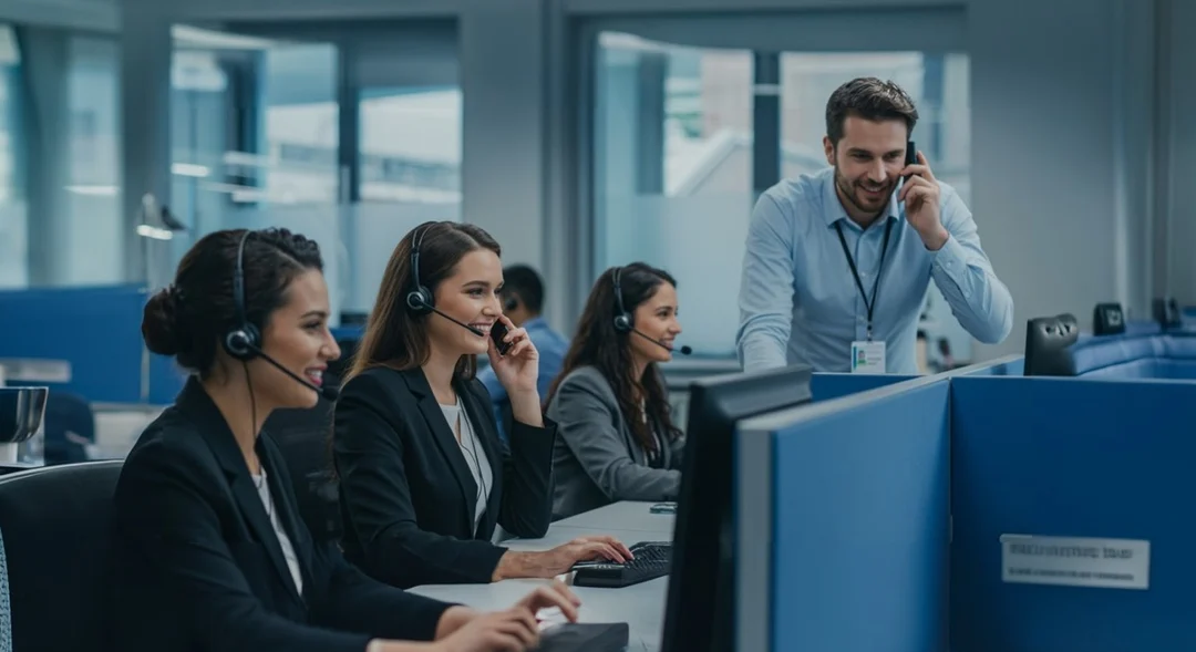 Active call center.