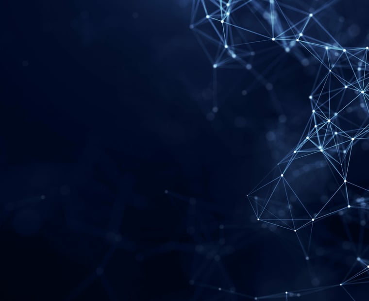 Image représentant un réseau pour illustrer AQ à l'ère de l'IA.