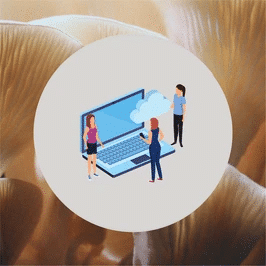 Illustration illustrant la simplicité de la migration infonuagique avec COFOMO et AWS