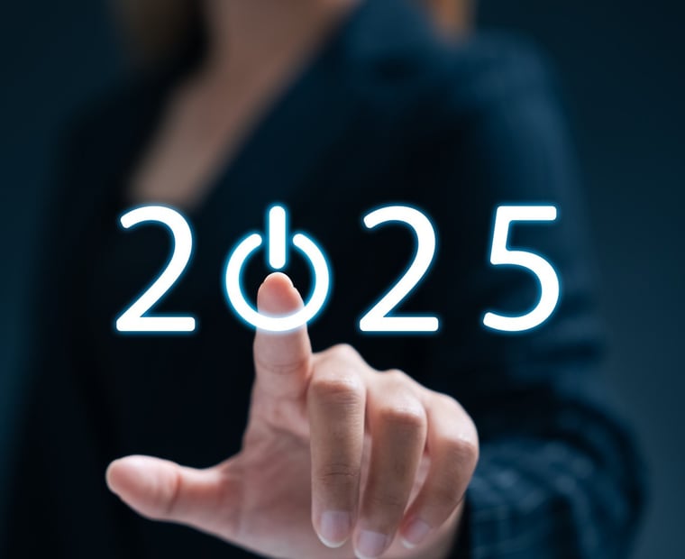 Image illustrating the 7 IT trends to watch in 2025.