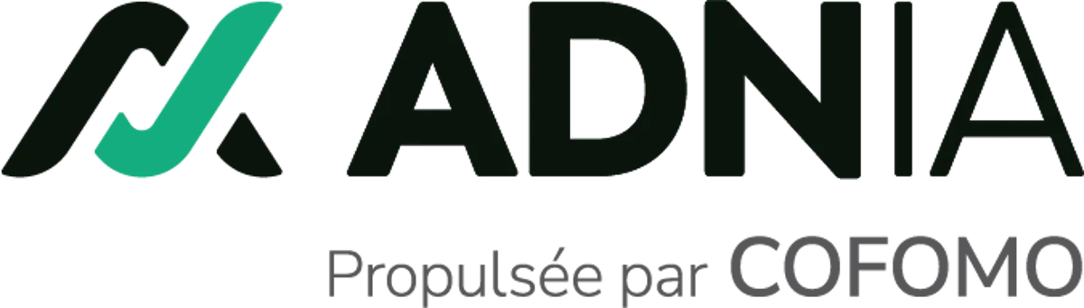 Logo de l'entreprise ADNIA propulsée par COFOMO.