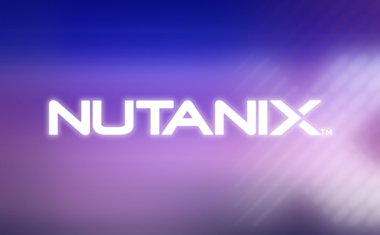 Logo de la solution technologique Nutanix.