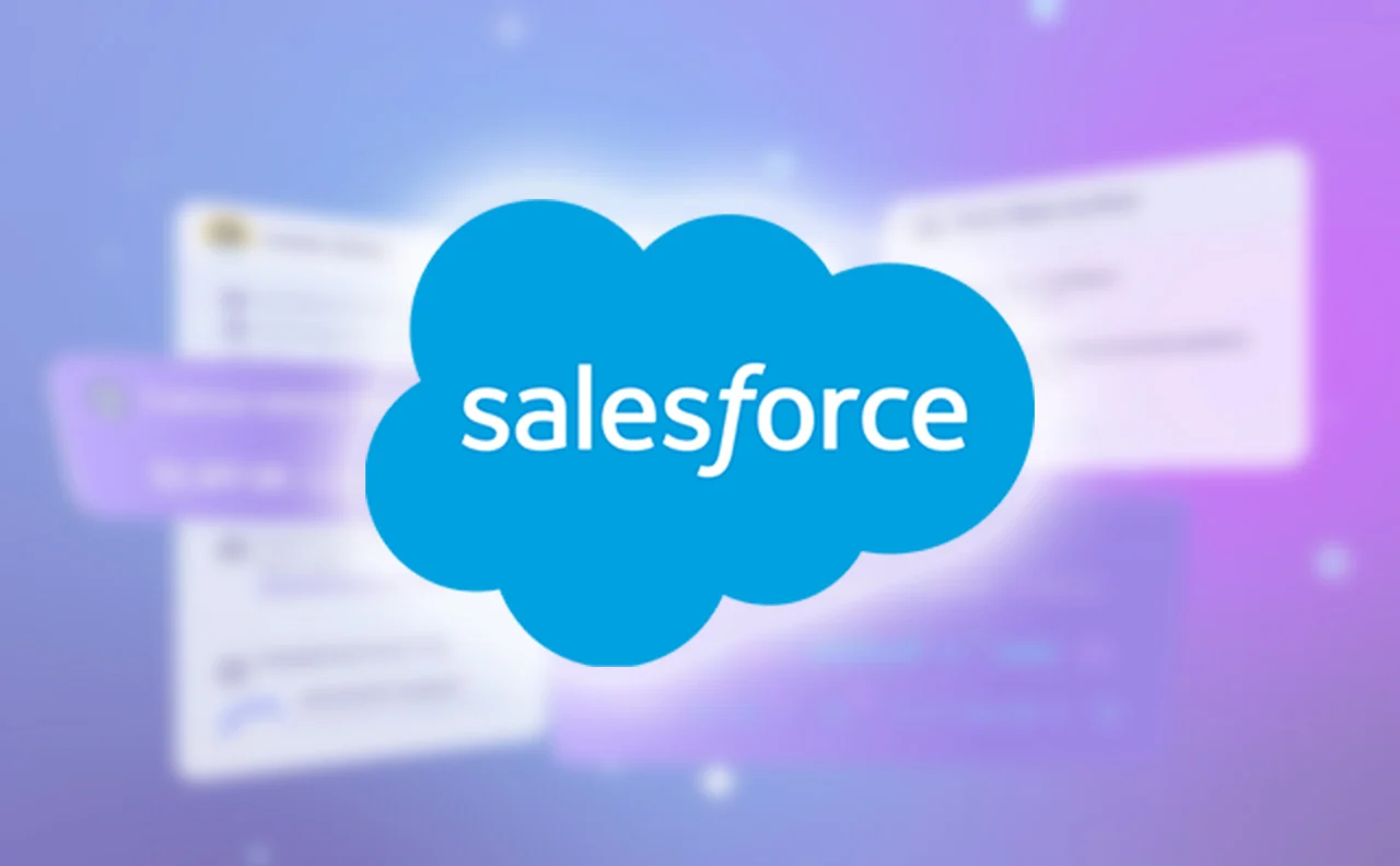 Salesforce technology solution logo.
