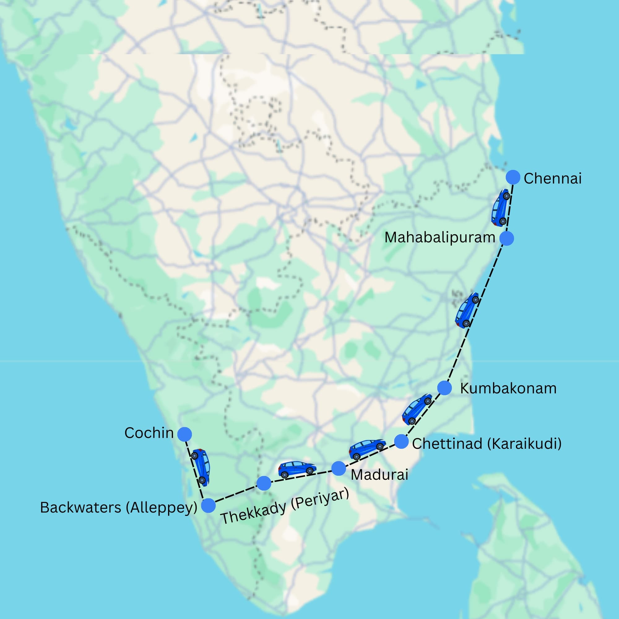 The Best of South India - 14 D