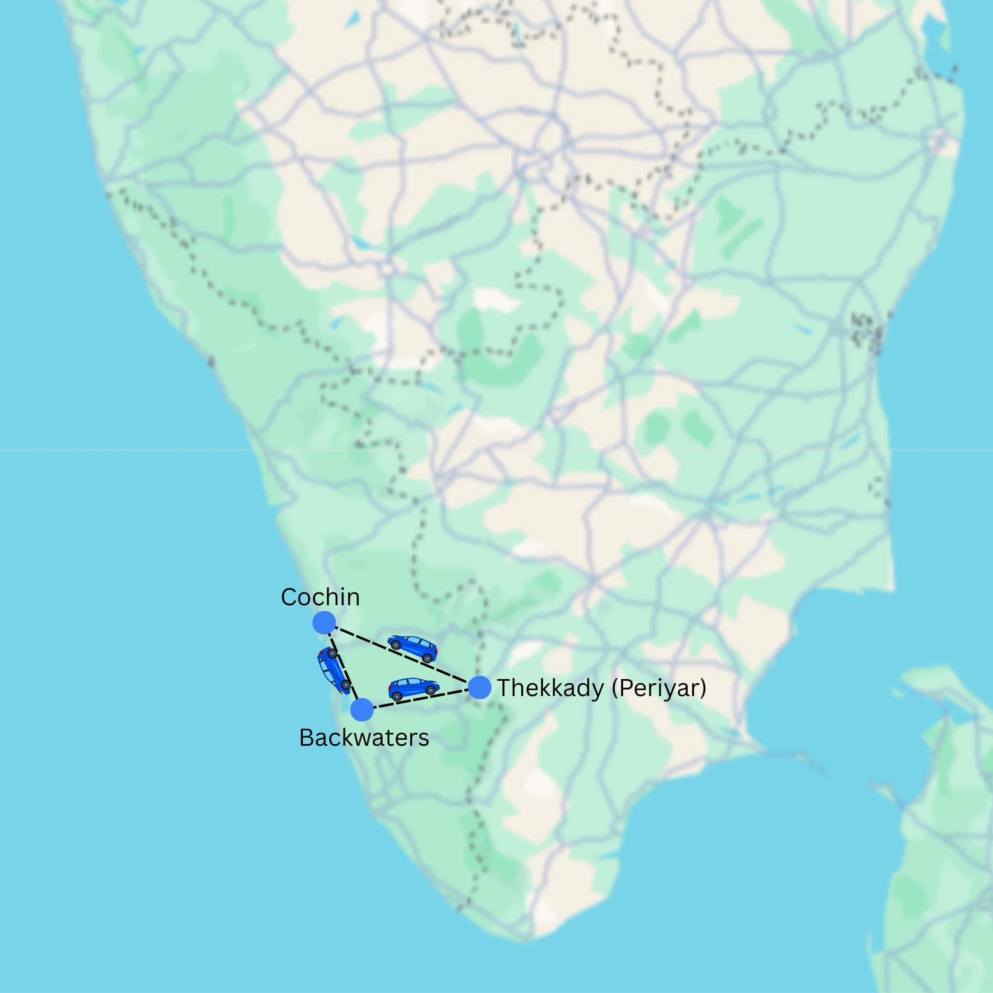 Kerala's Best Places - 7 D