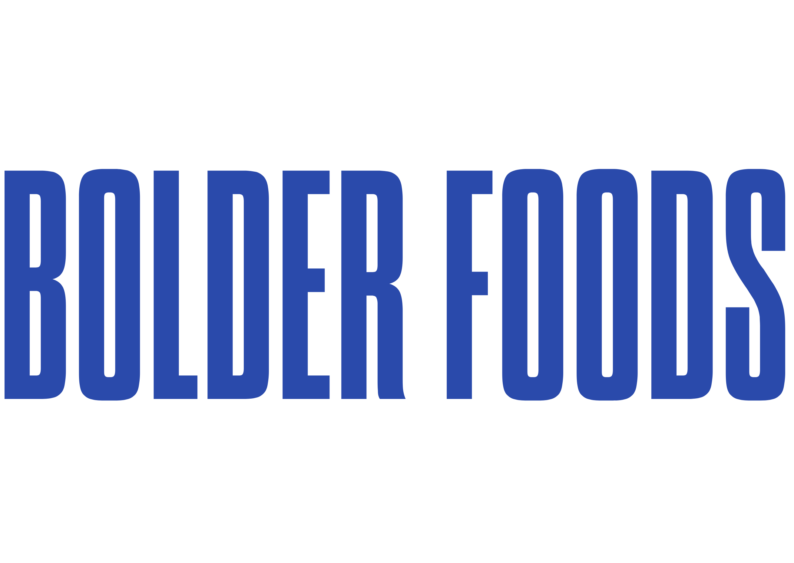 Bolder foods