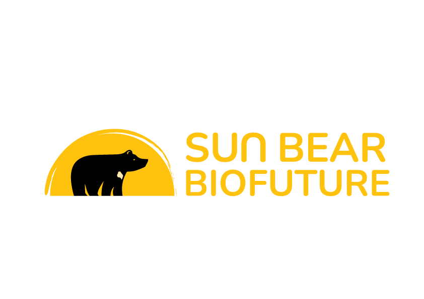 Sun Bear Biofuture yellow logo text on right transparent 2 2