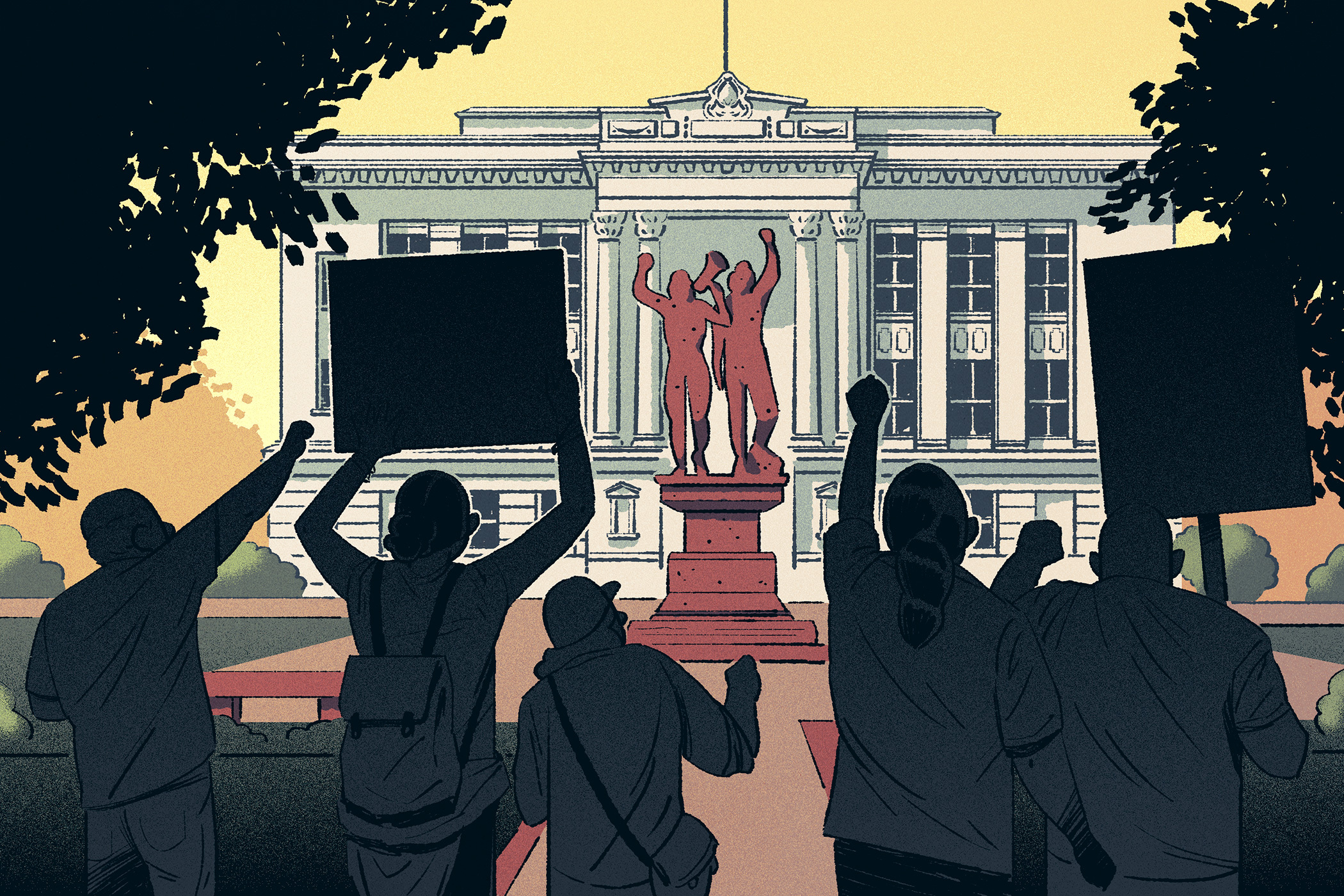 When Do People Protest and When Do They Just Grumble? History Offers Clues.