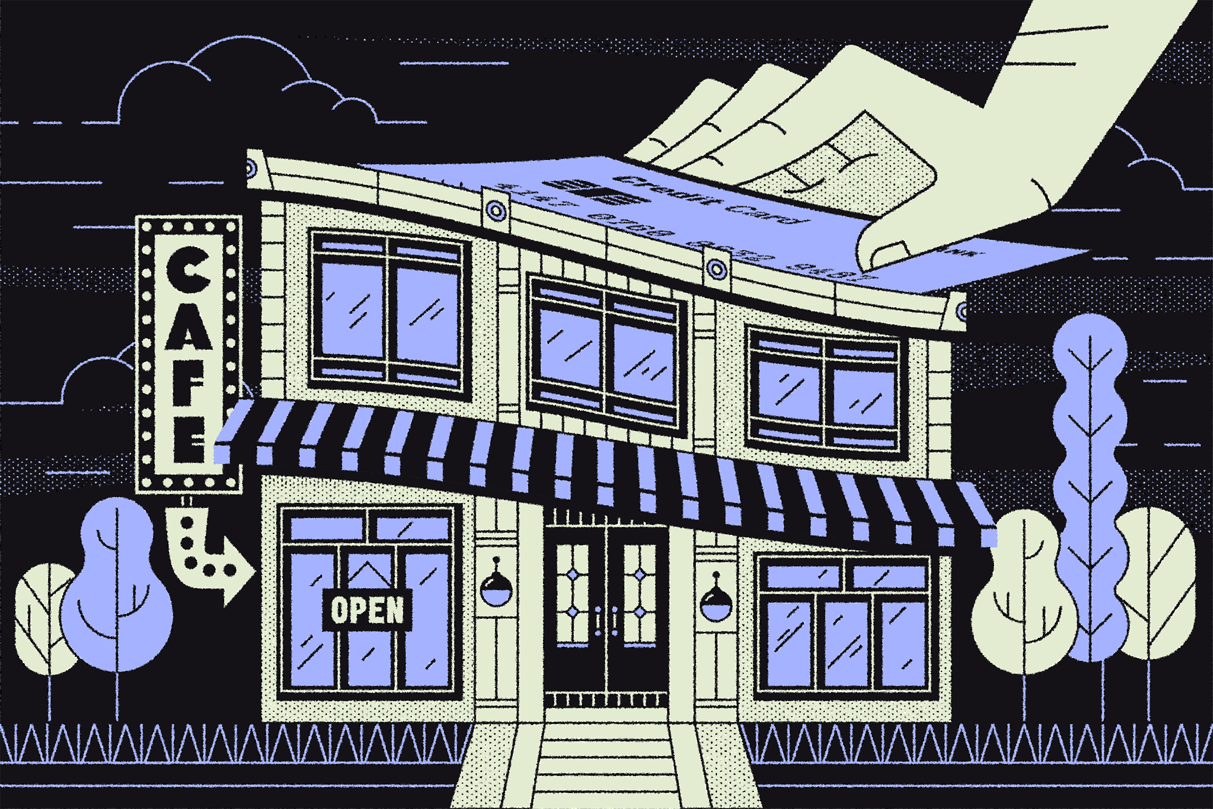 credit card putting pressure on a small business