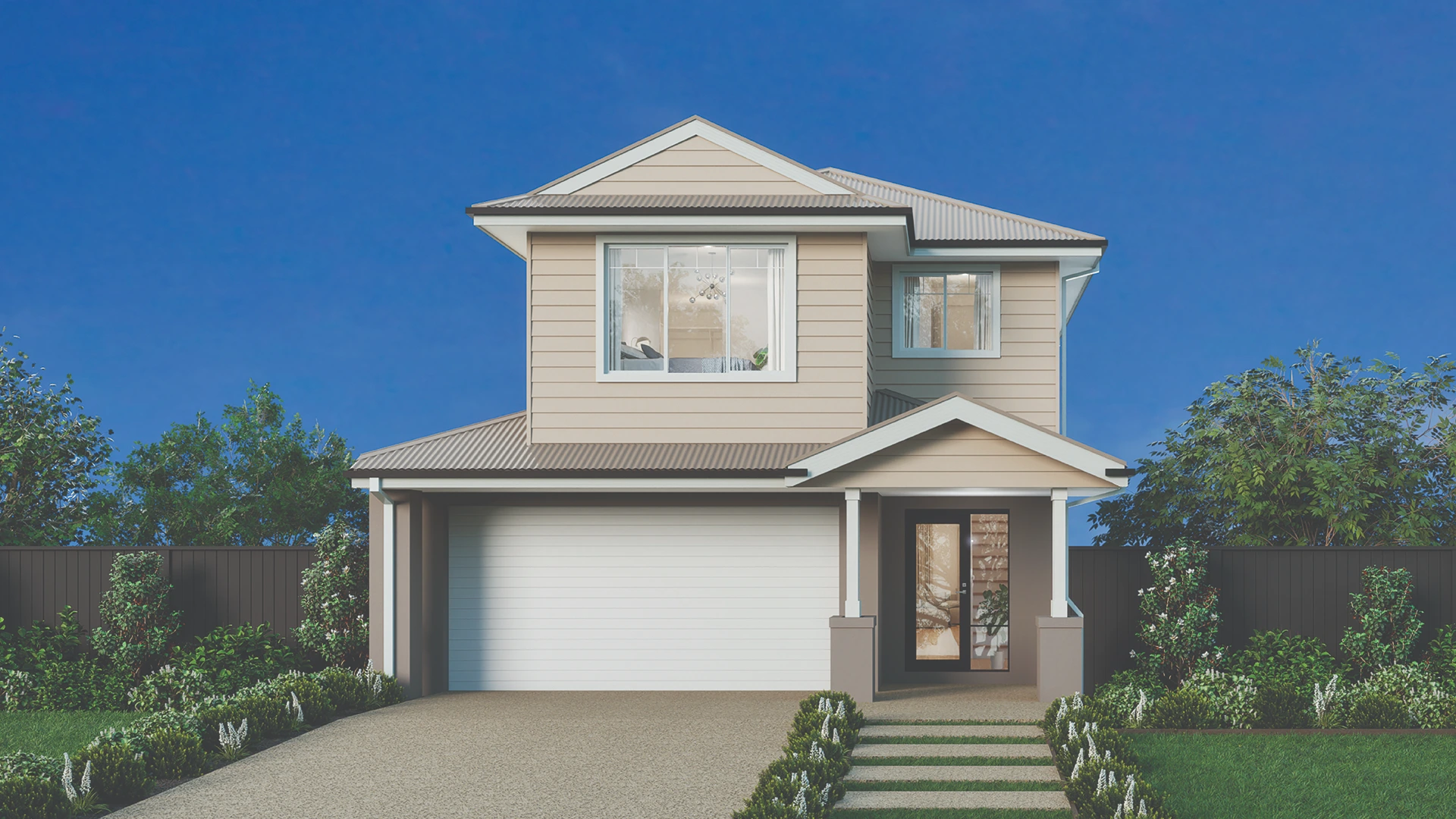 10 5m wide BRIDGEHAMPTON NB Metal Roof Build Over 1920x1080px