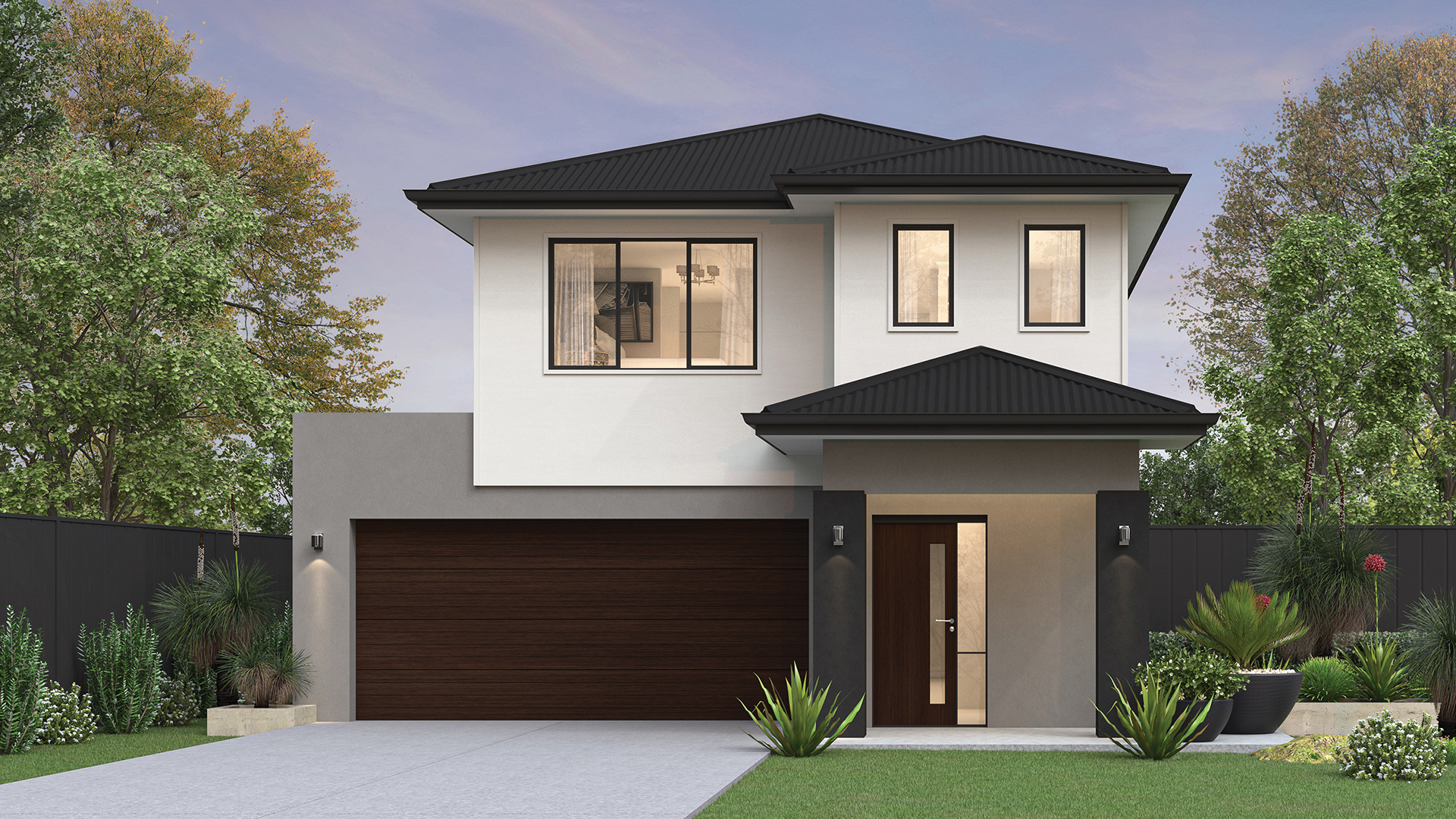 10 5m wide CONTEMPORARY NB Colorbond Build Over