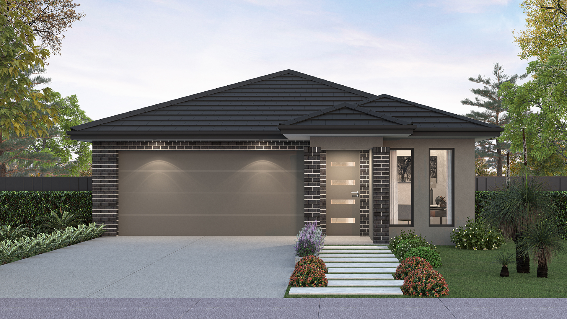 10 5m wide LISBON Tiled Roof