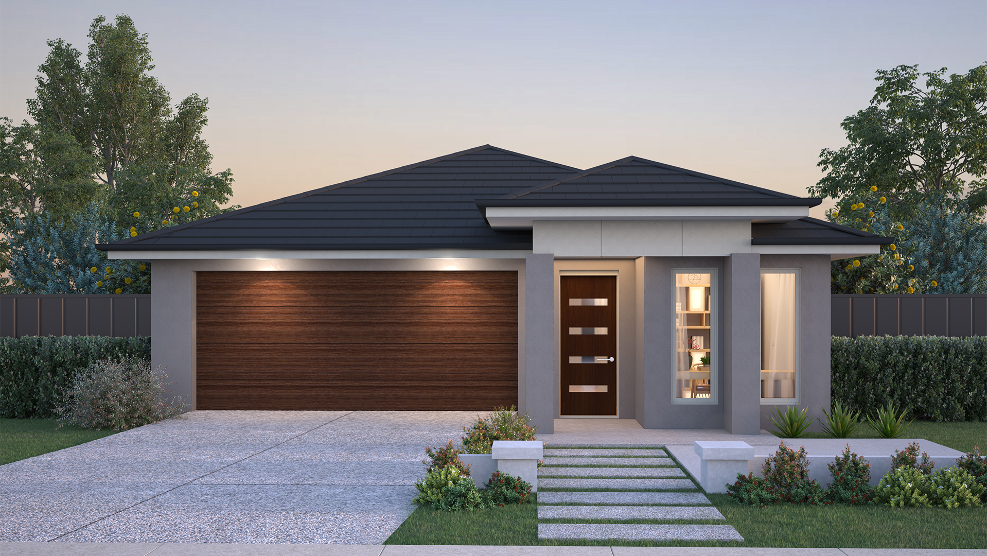 10 5m wide MANHATTAN Tiled Roof