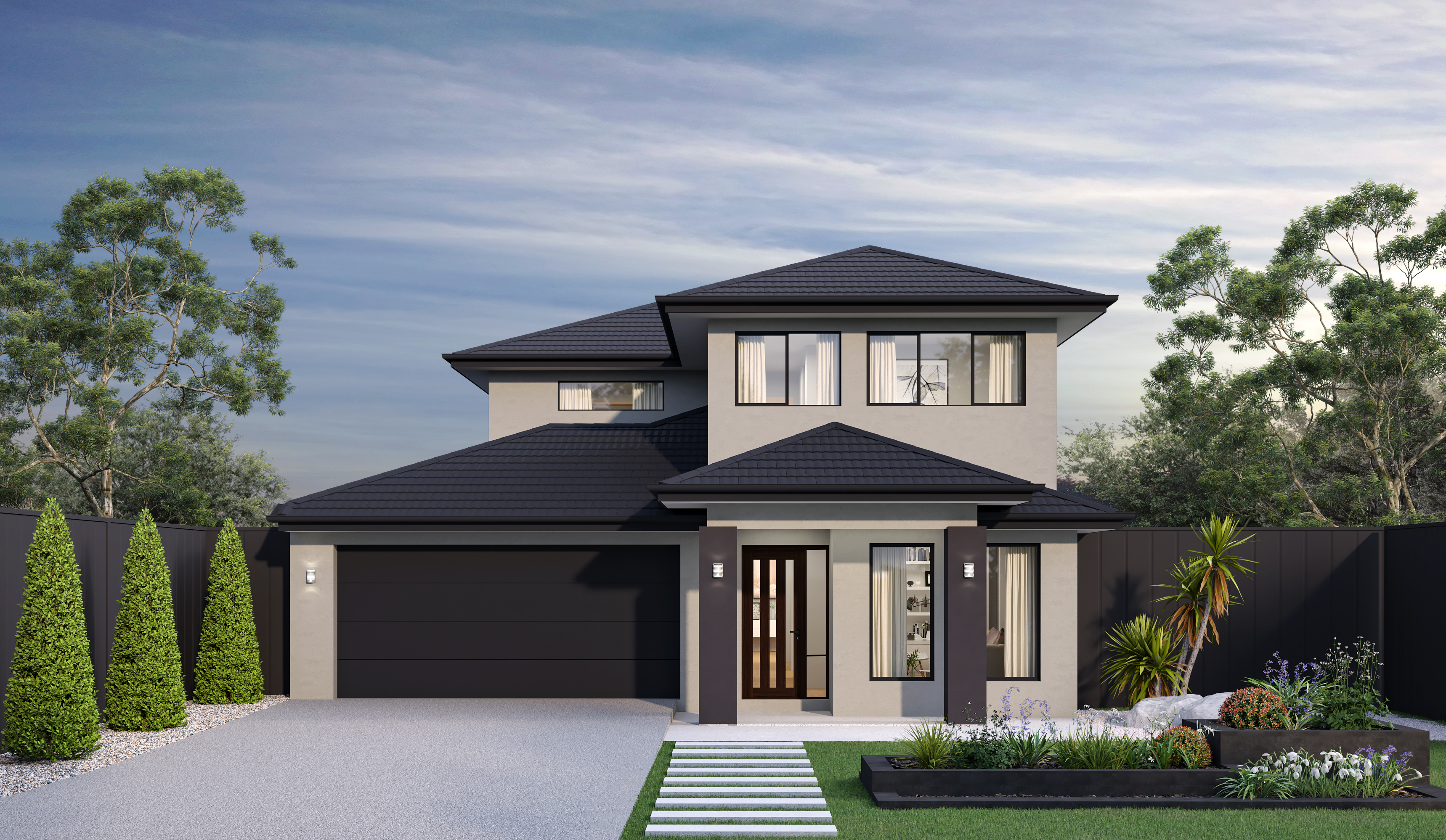 12 5m CONTEMPORARY NB Tiled Roof