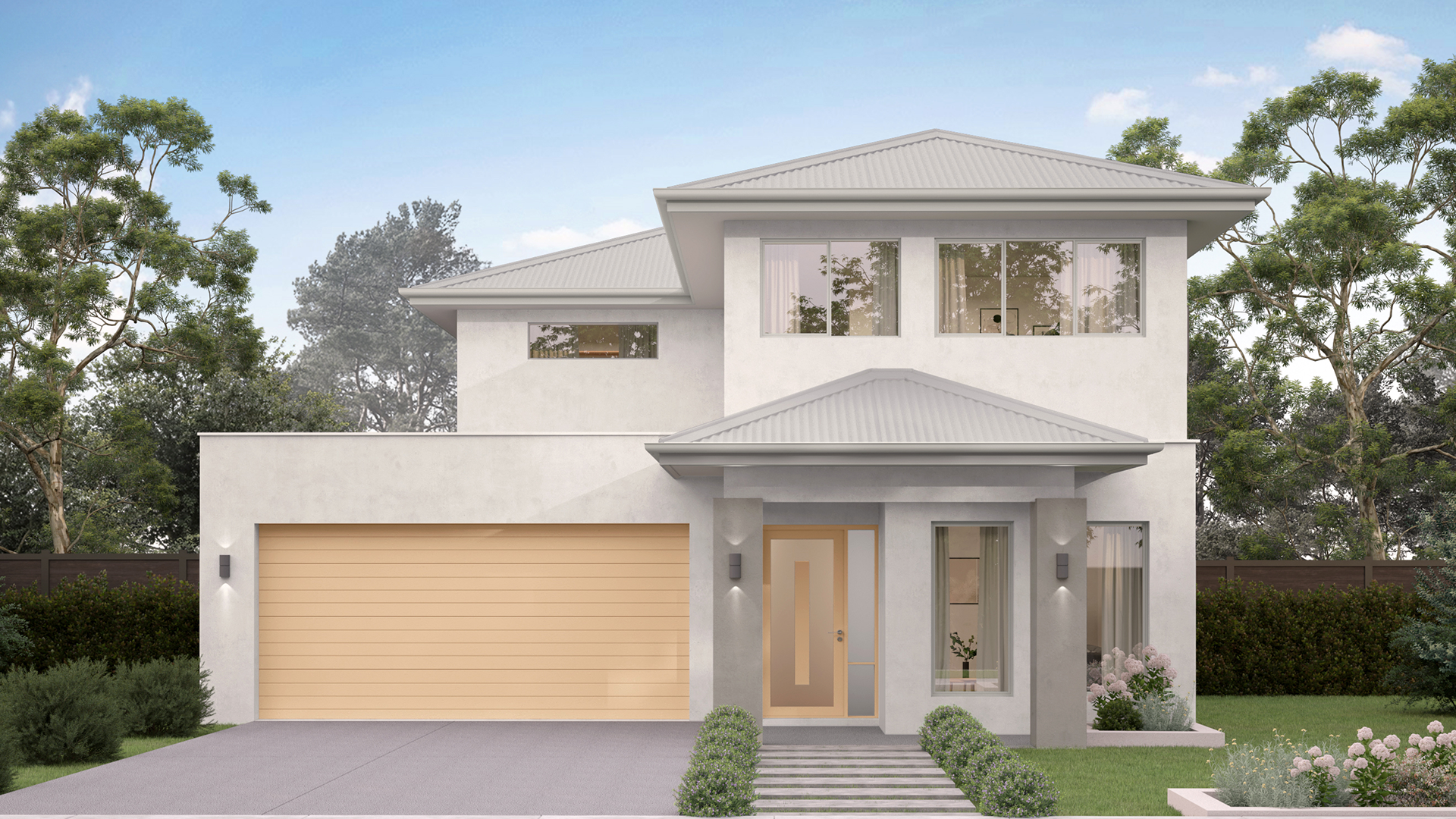 12 5m wide CONTEMPORARY NB Colorbond