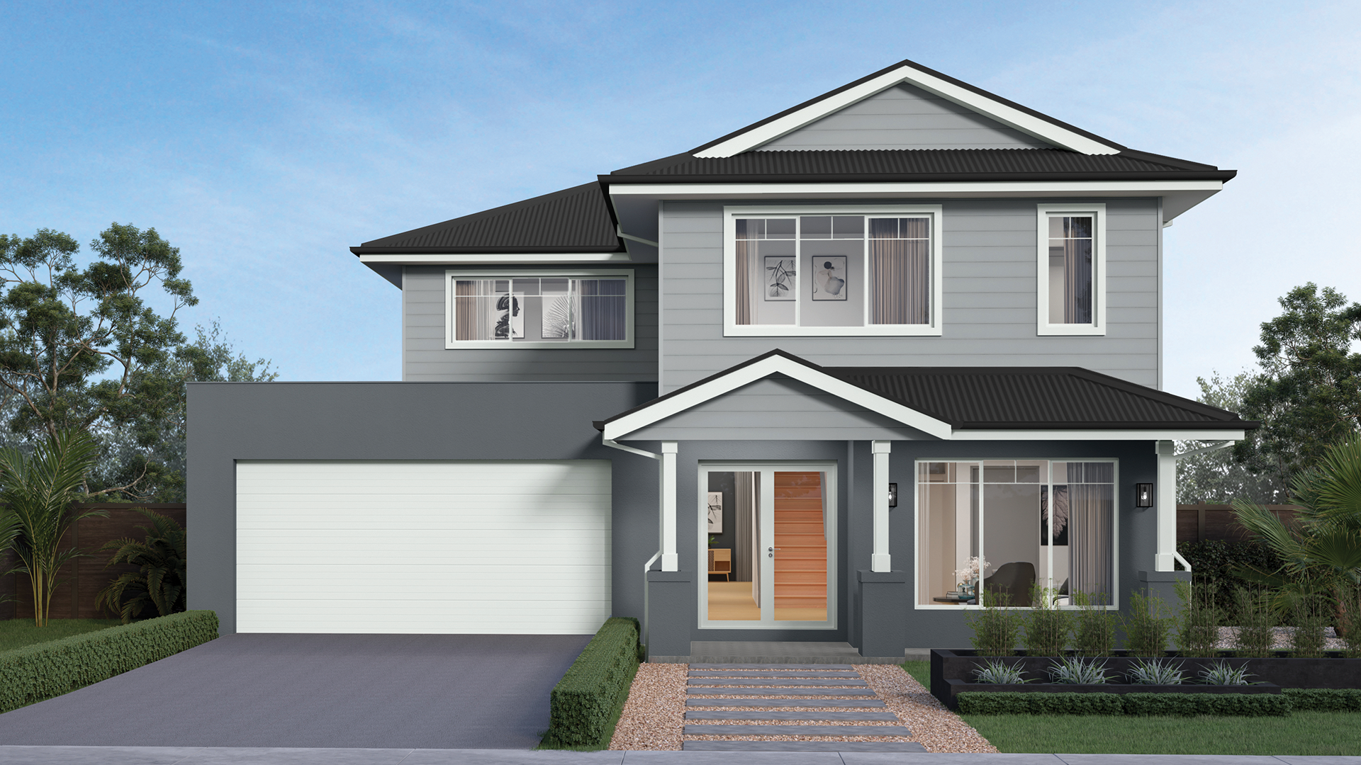 14m wide BRIDGEHAMPTON NB Colorbond