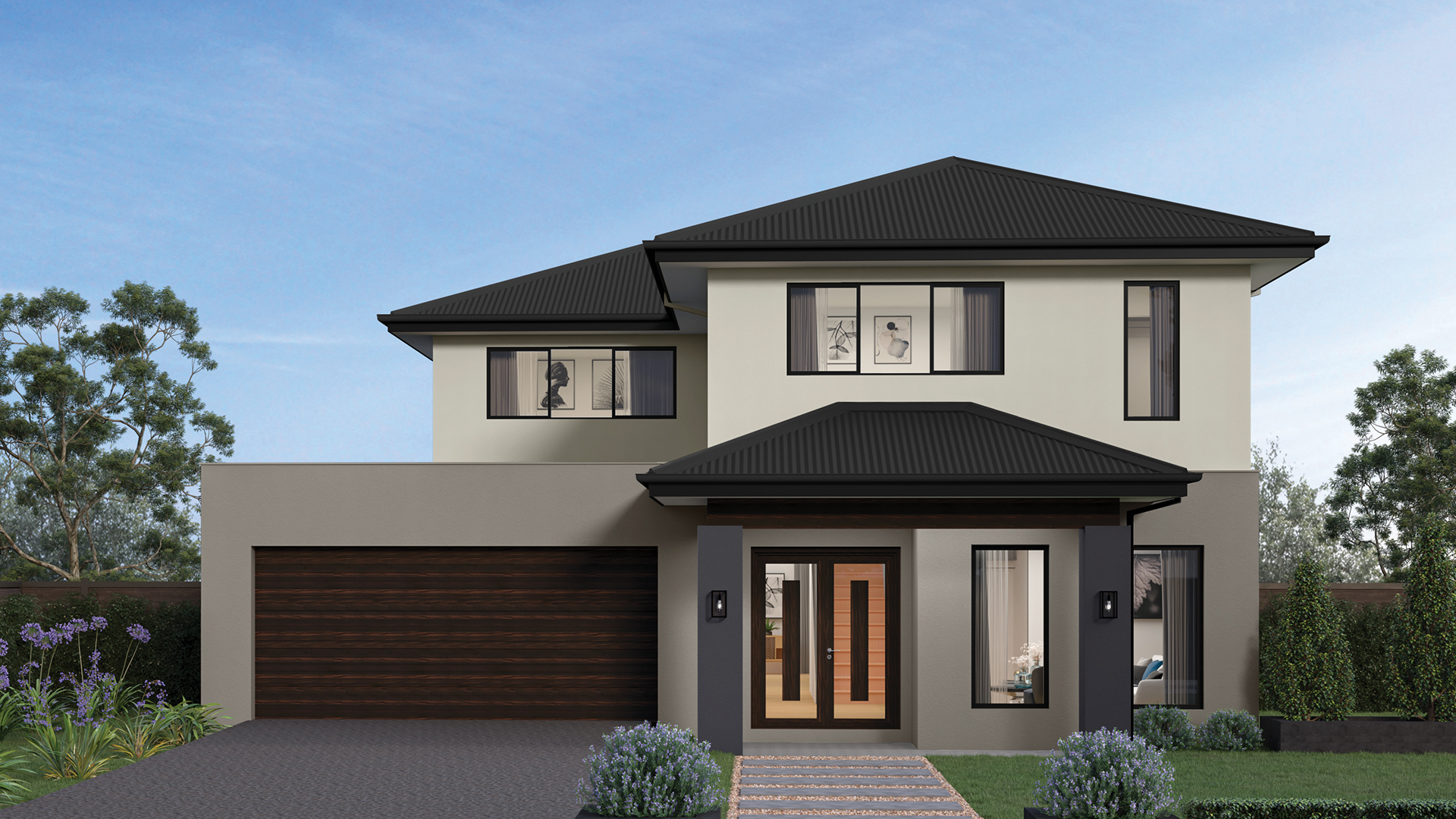 14m wide CONTEMPORARY NB Colorbond