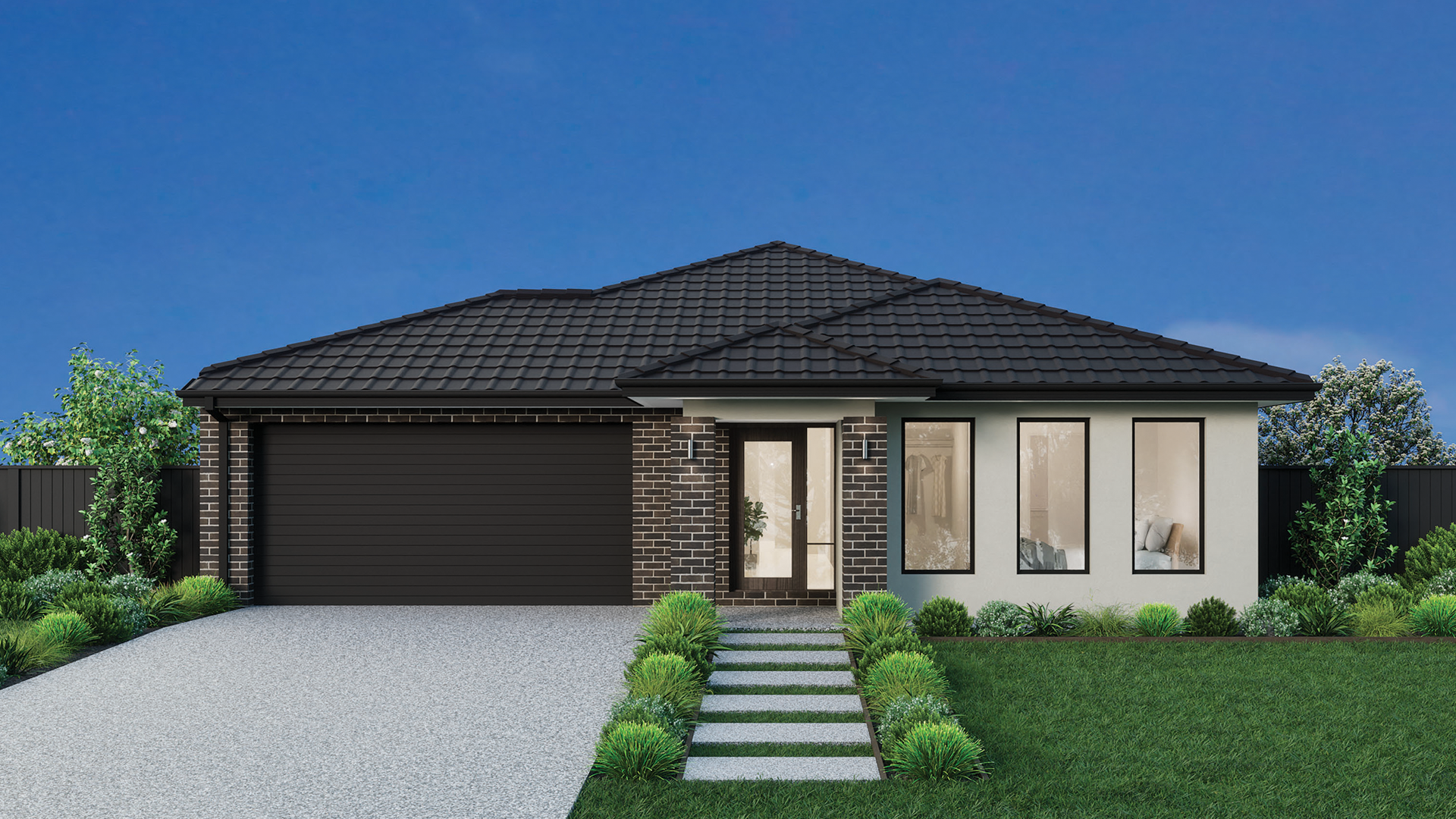 14m wide LISBON Tiled Roof