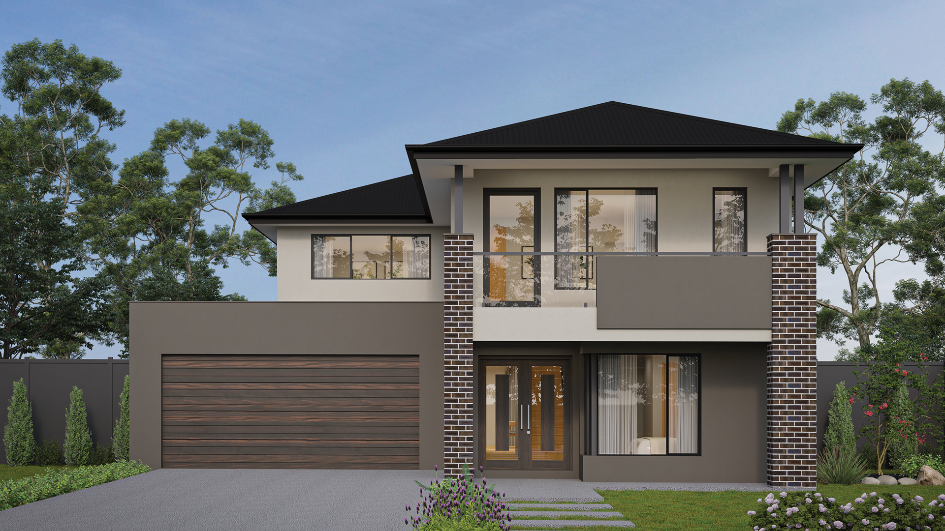 14m wide MODERN Colorbond