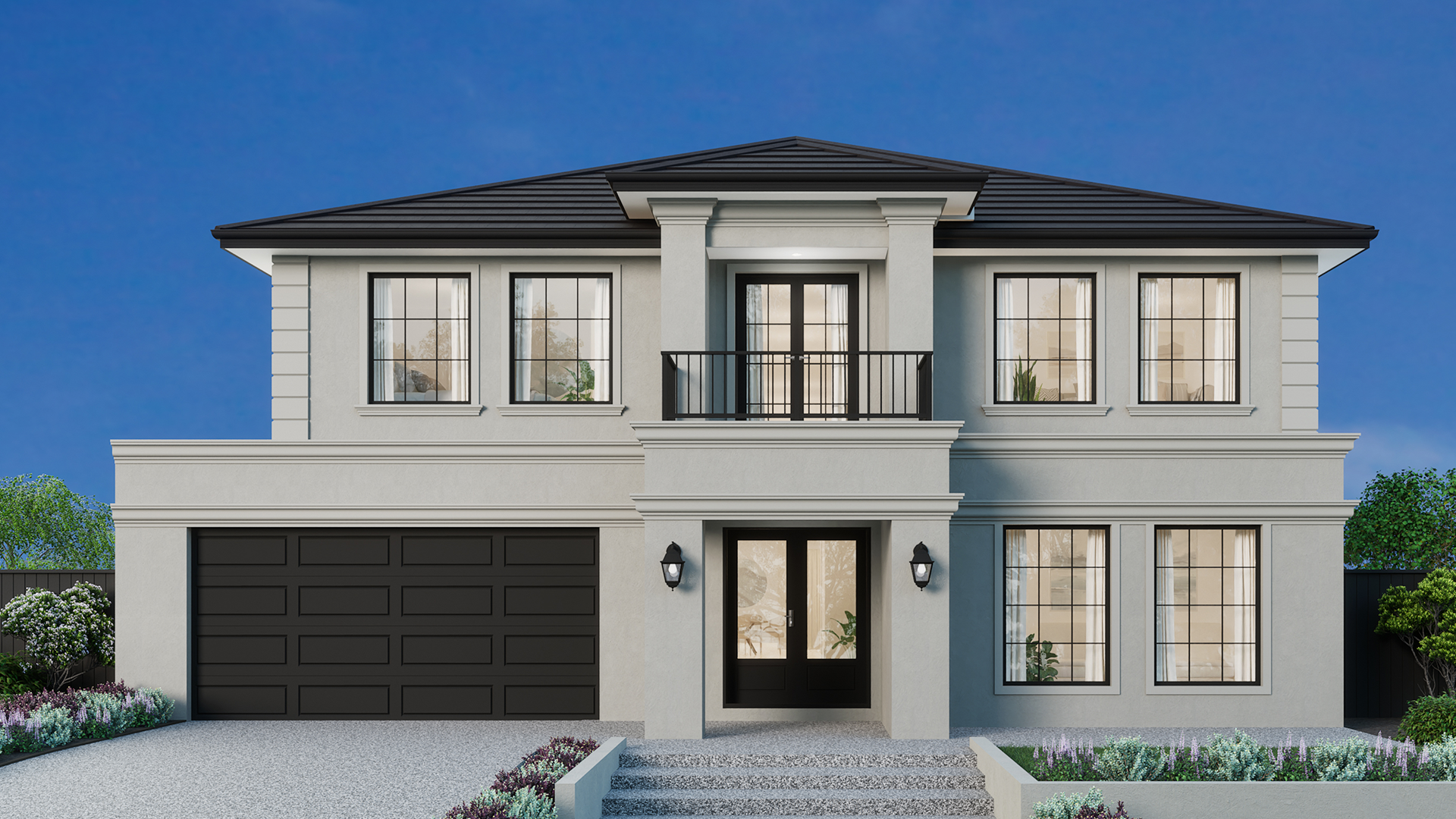 16m wide FRENCH PROVINCIAL MKII Tiled Roof Build Over