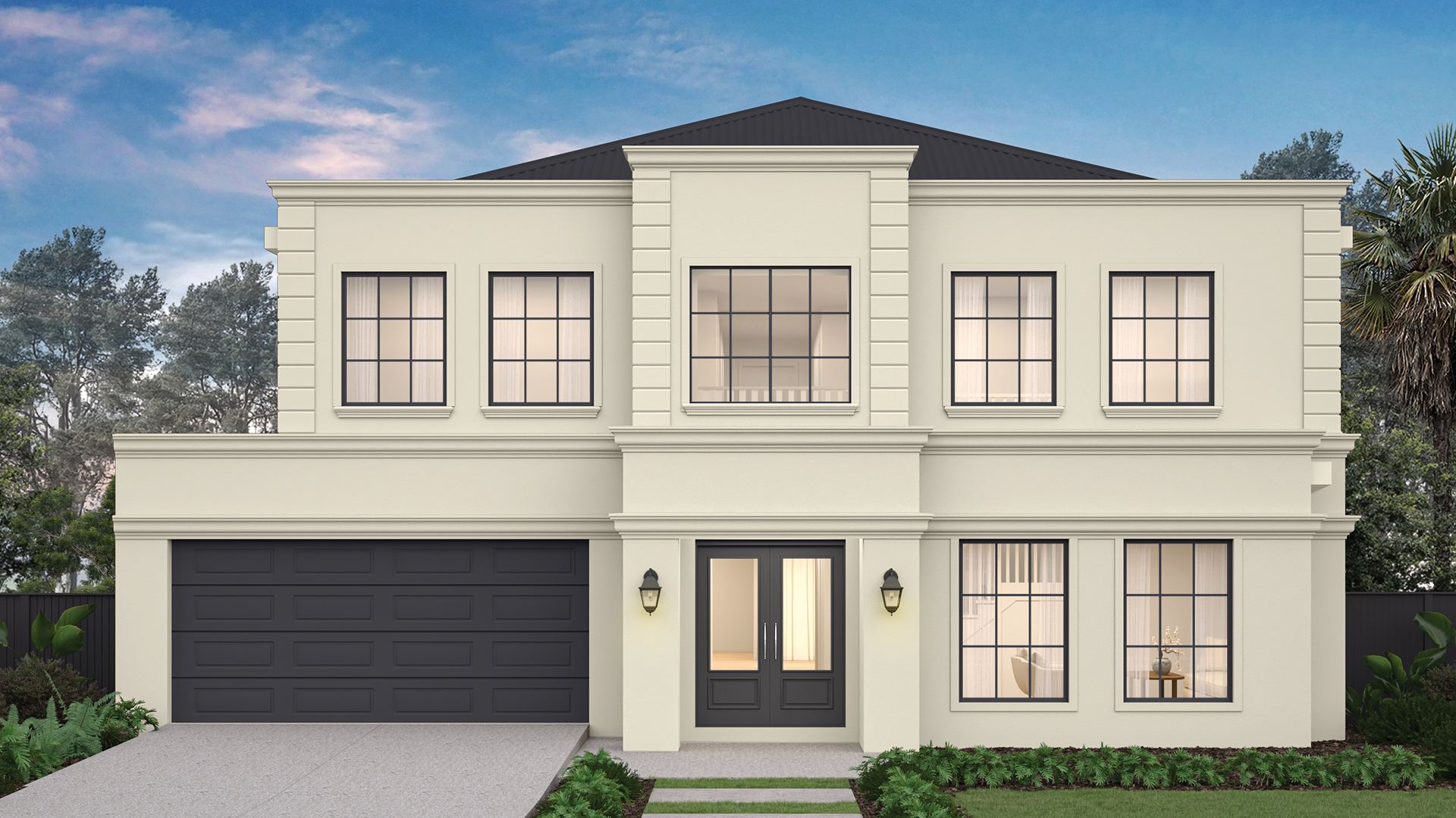 16m wide FRENCH PROVINCIAL NB Colorbond Build Over