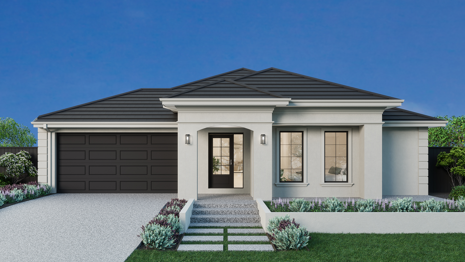 16m wide MANOR Tiled Roof