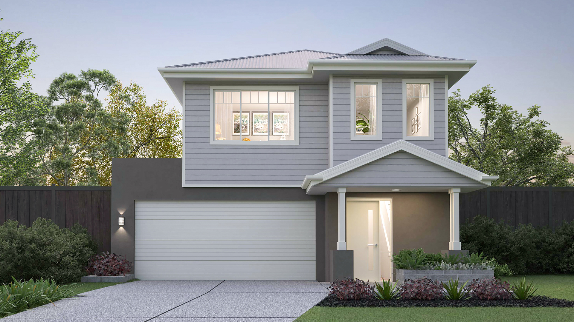 10.5m wide BRIDGEHAMPTON NB Colorbond Build Over 1920x1080px