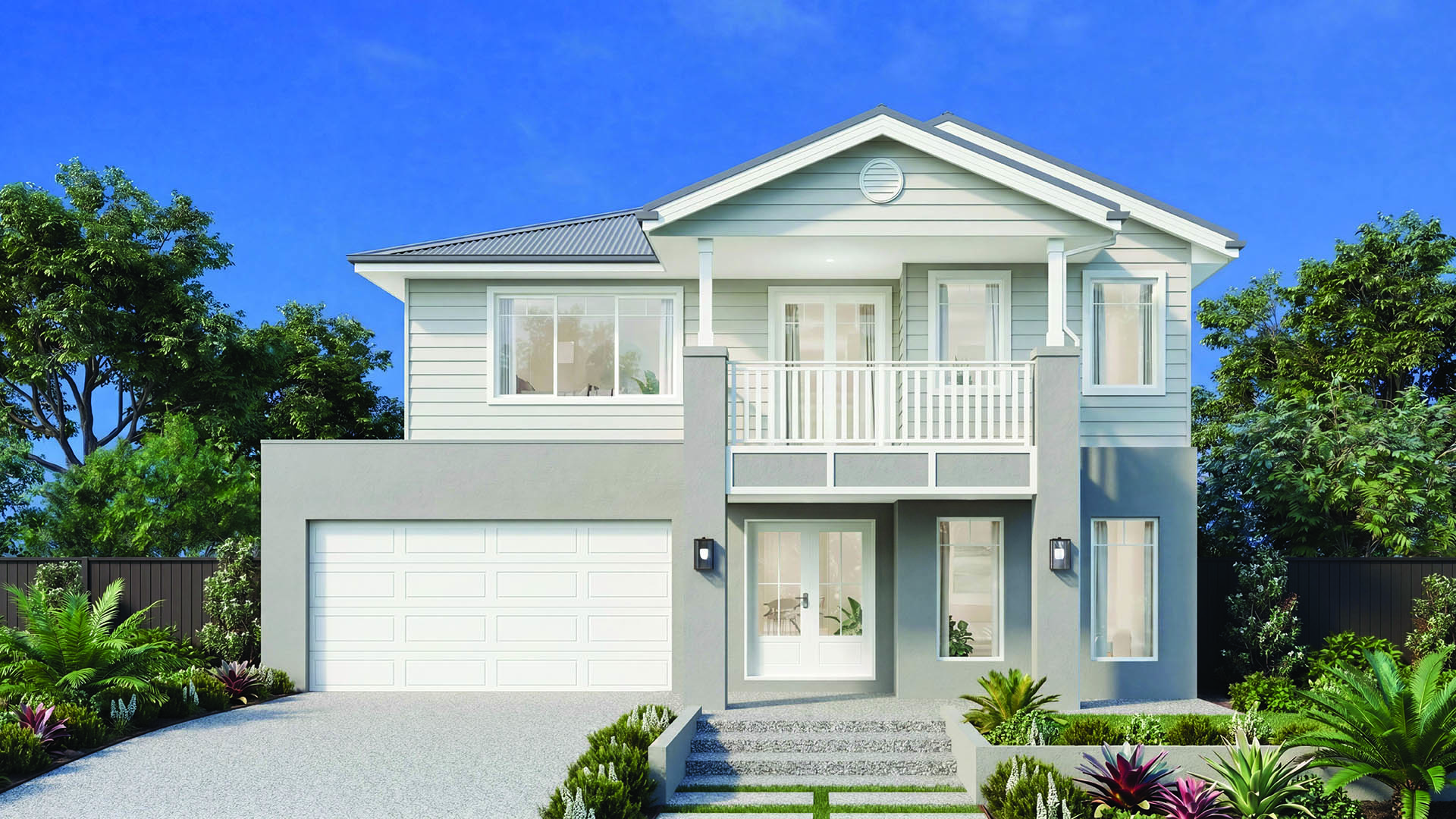 14m wide BRIDGEHAMPTON Colorbond Build Over 1920x1080px